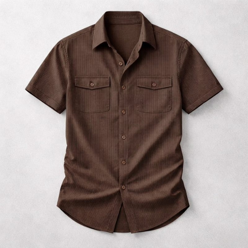 Marcus Cotton Twill Shirt