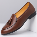 Vittorio Tassel Slip-On Loafers