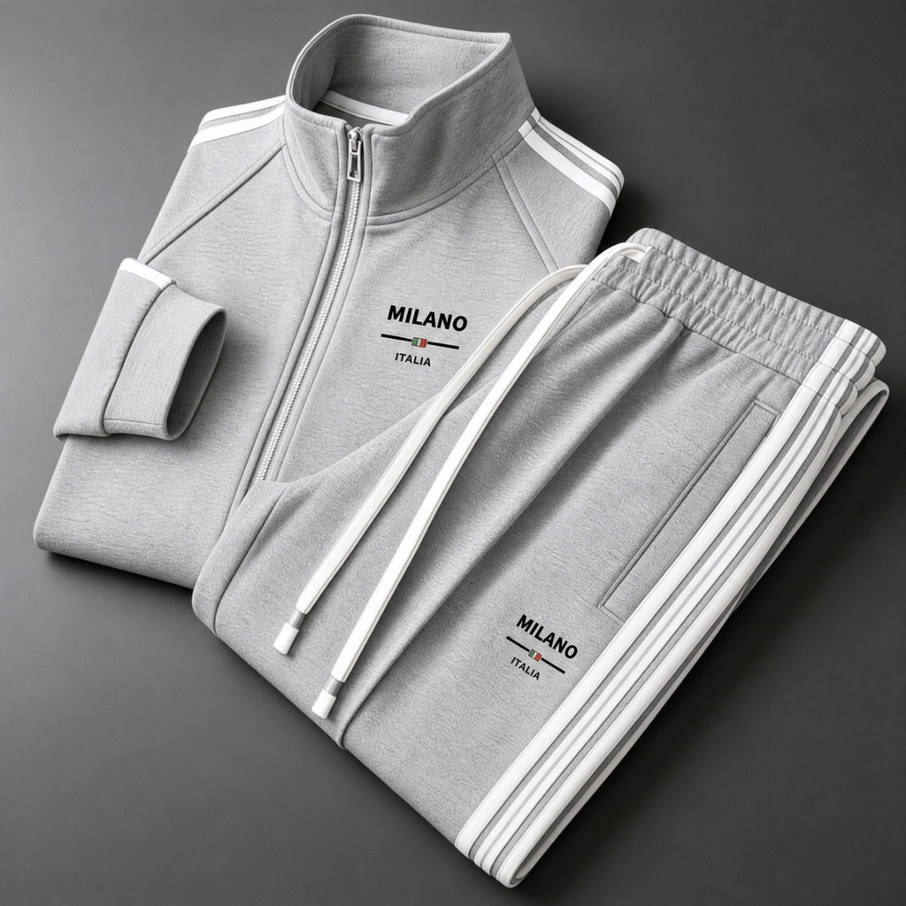 Italian Milano Tracksuit Ensemble