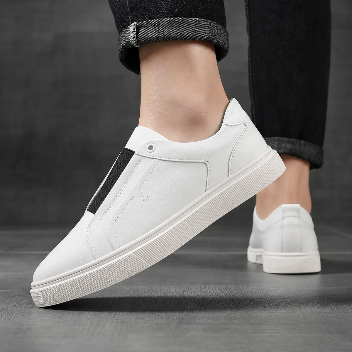 Authentic Leather Maretto Sneakers