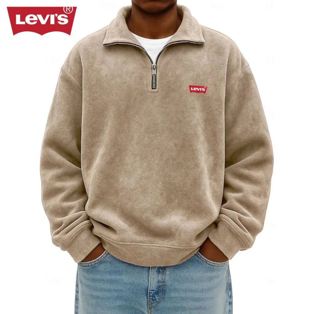 LV™ Men’s Half-Zip Polo Sweatshirt