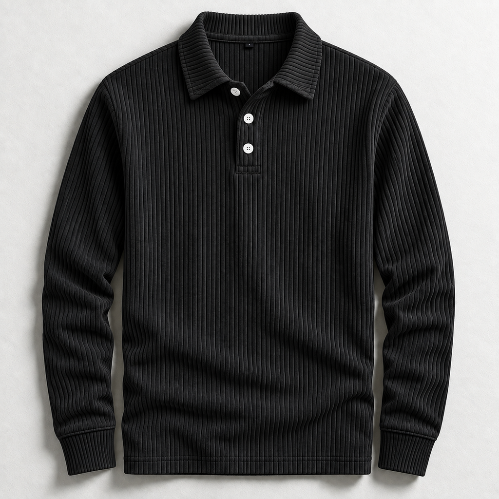 Corduroy Polo Sweater by Hudson