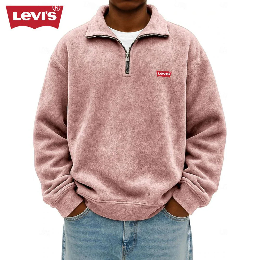 LV™ Men’s Half-Zip Polo Sweatshirt