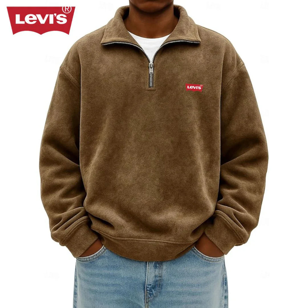 LV™ Men’s Half-Zip Polo Sweatshirt