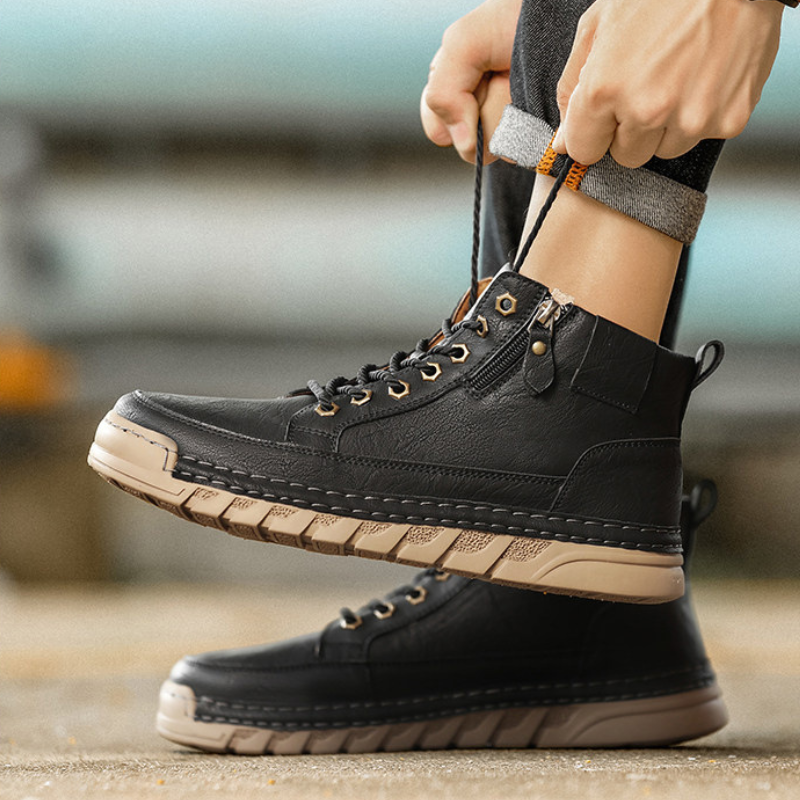 Henley Genuine Leather Footwear