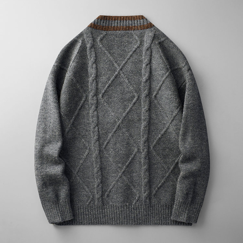 Cristiano Knit Wool Cardigan