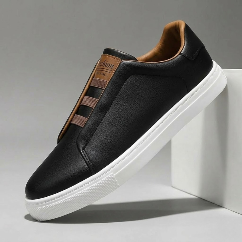Leather Chelsea Sneakers