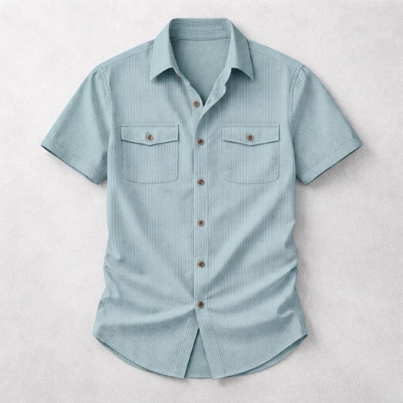 Marcus Cotton Twill Shirt