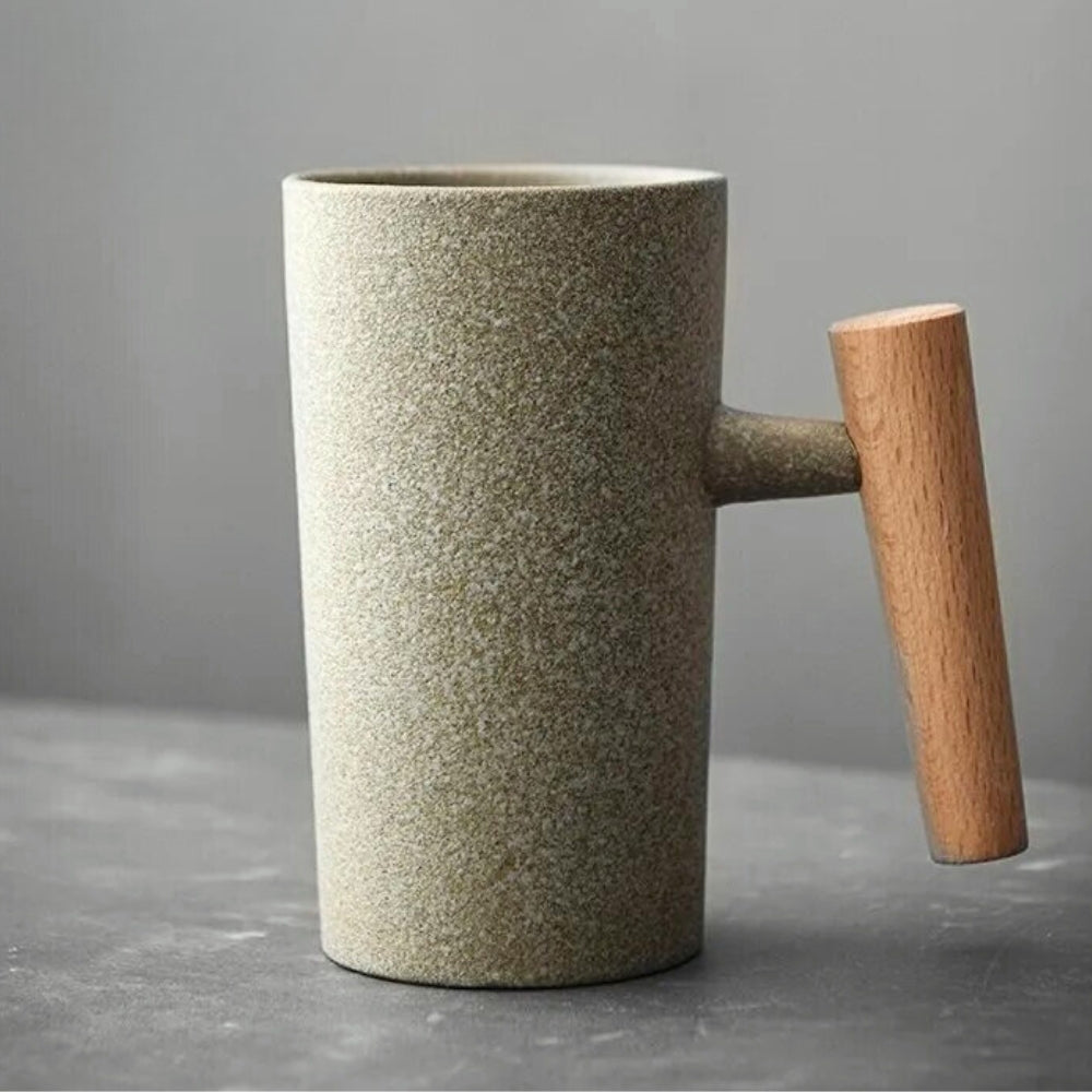 Nordic Earth Ceramic Latte Cups