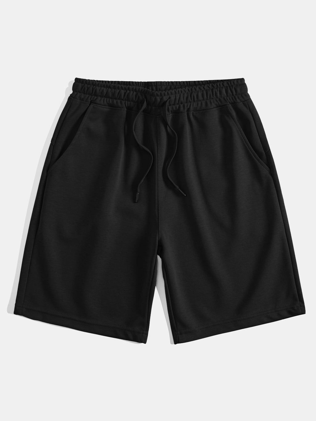 Mid Length Drawstring Shorts