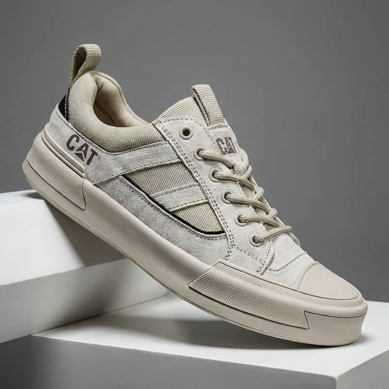 CAT® UrbanDrift Leather Sneakers for Modern Style
