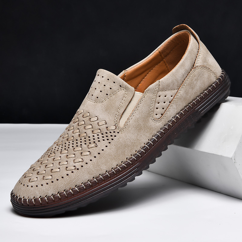 Carter Authentic Leather Slip-On Shoes