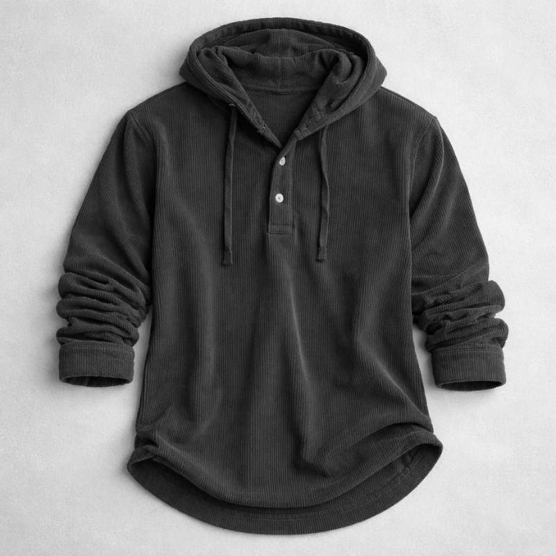 Nolan Corduroy Hooded Sweatshirt