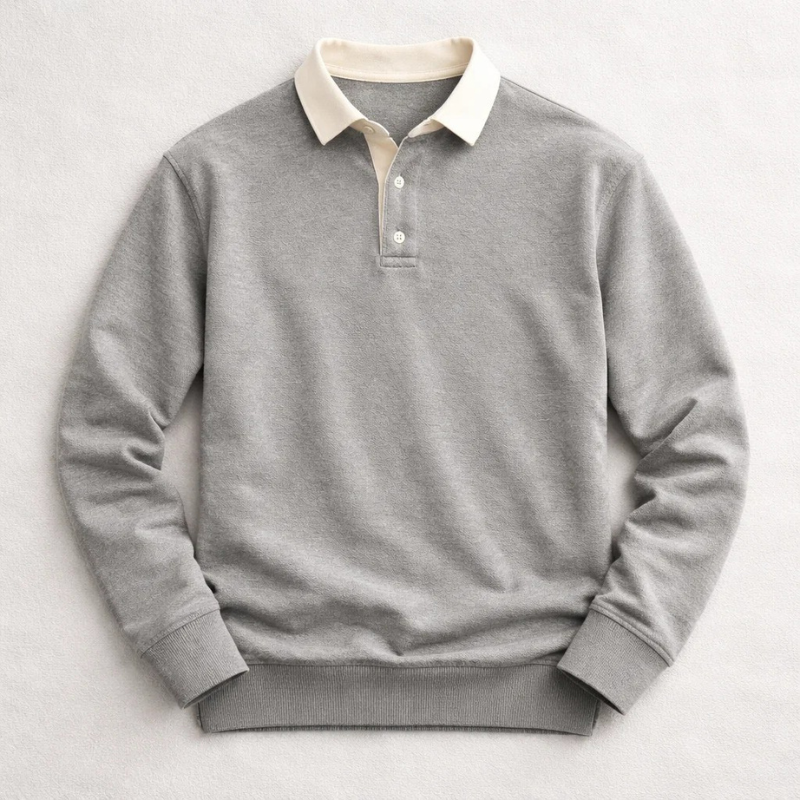 Carter Long-Sleeve Polo Shirt