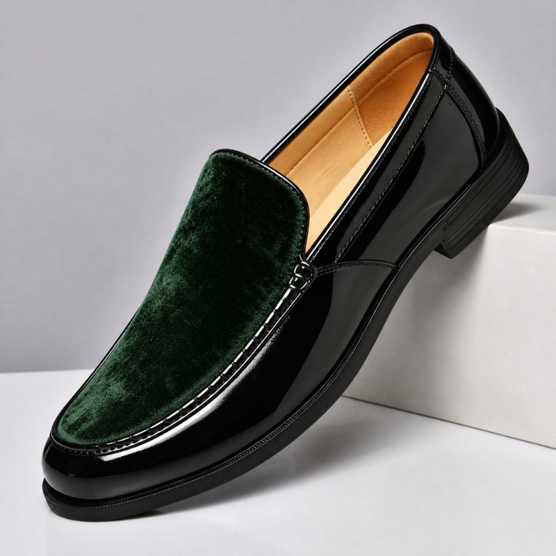 Ravenna Leather Slip-On Shoes