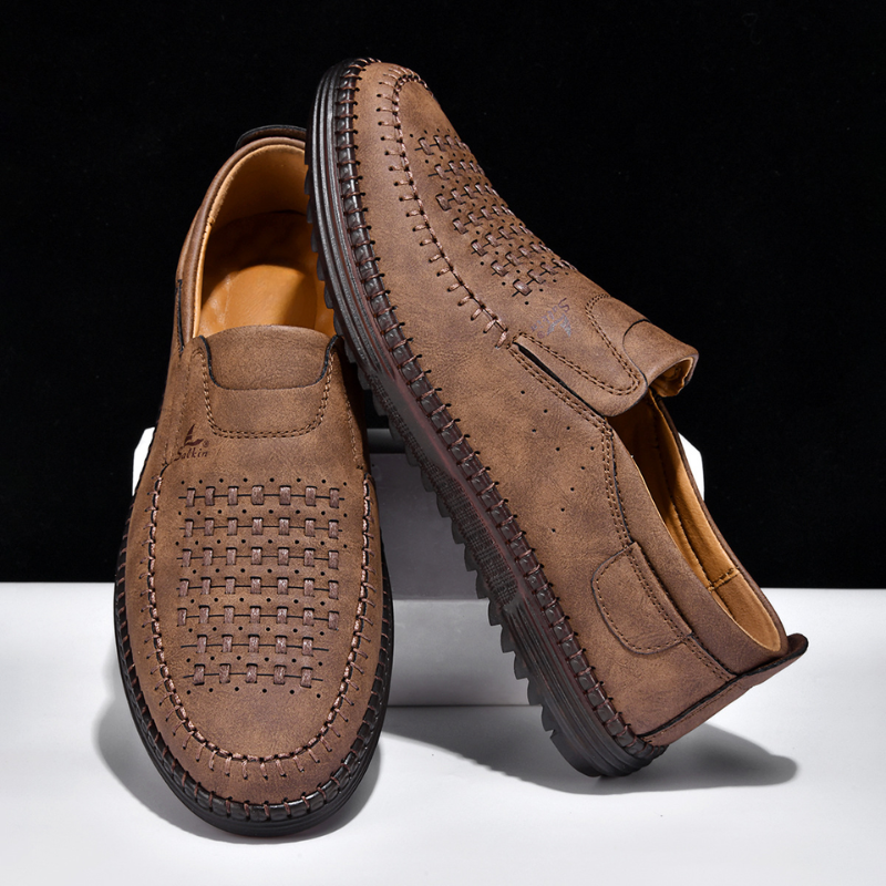 Authentic Leather Loafers by Porter
