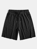 Checkerboard Towel Shorts