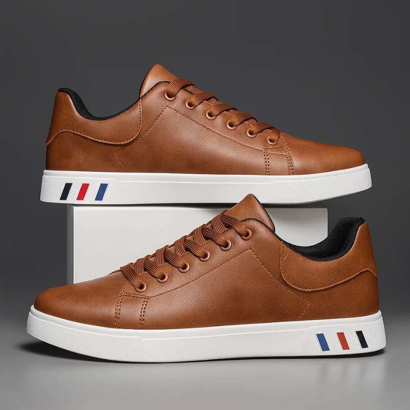 Premium Pelle Leather Sneakers
