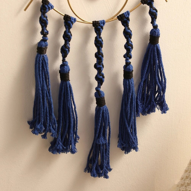Artisan-Made Azure Eye Dream Catcher – Ruviox