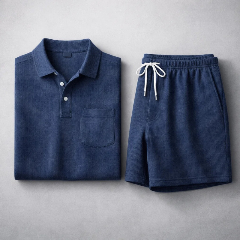 Carter Waffle Knit Ensemble