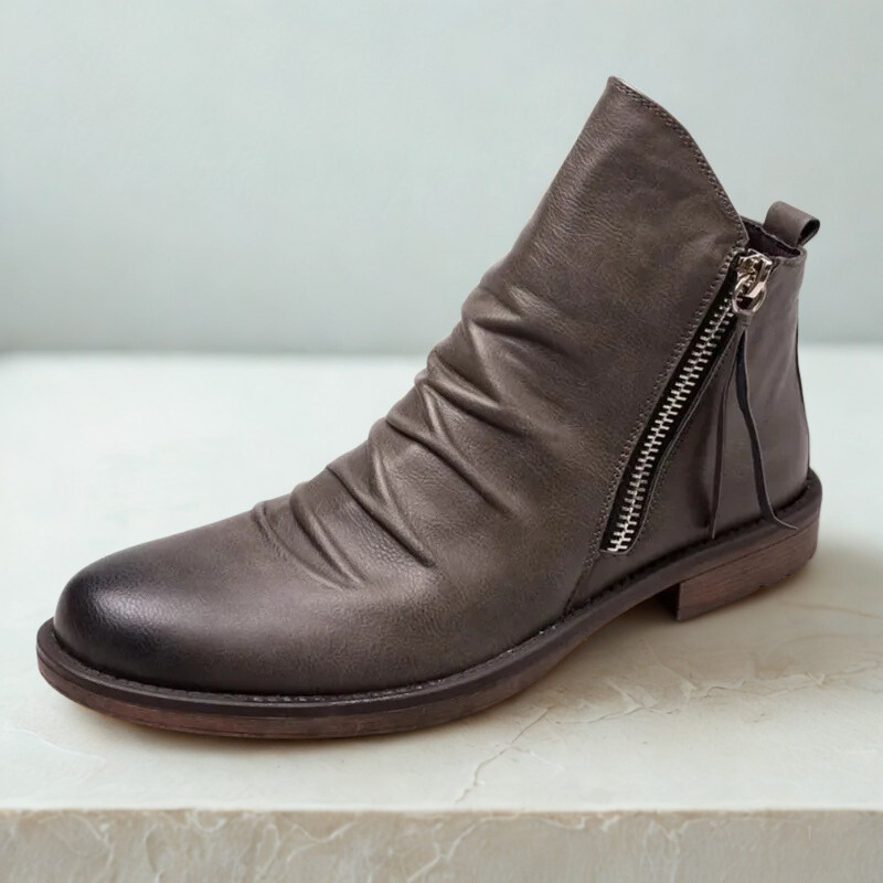 Miles Leather Boots by Ford