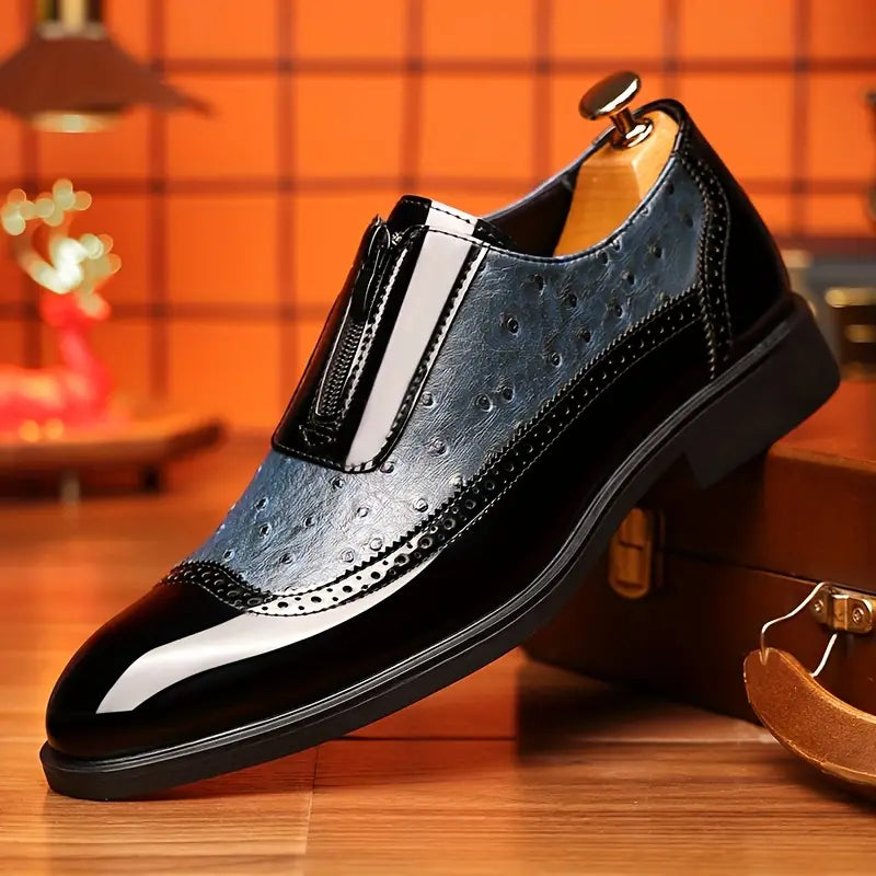 Ostrich Leather Loafers by Ravello