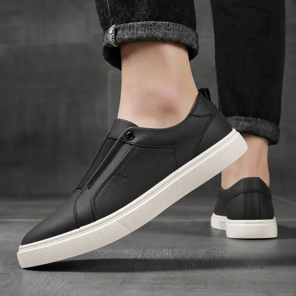 Authentic Leather Maretto Sneakers