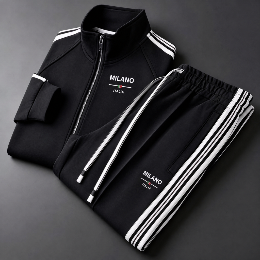 Italian Milano Tracksuit Ensemble