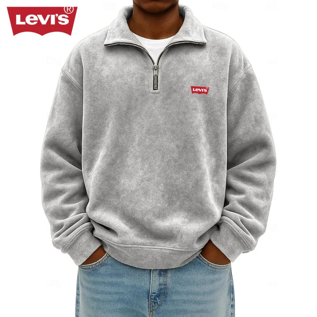 LV™ Men’s Half-Zip Polo Sweatshirt
