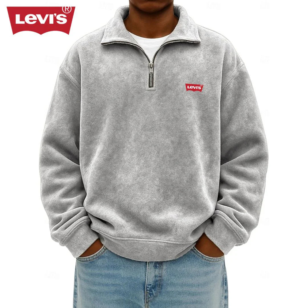 LV™ Men’s Half-Zip Polo Sweatshirt
