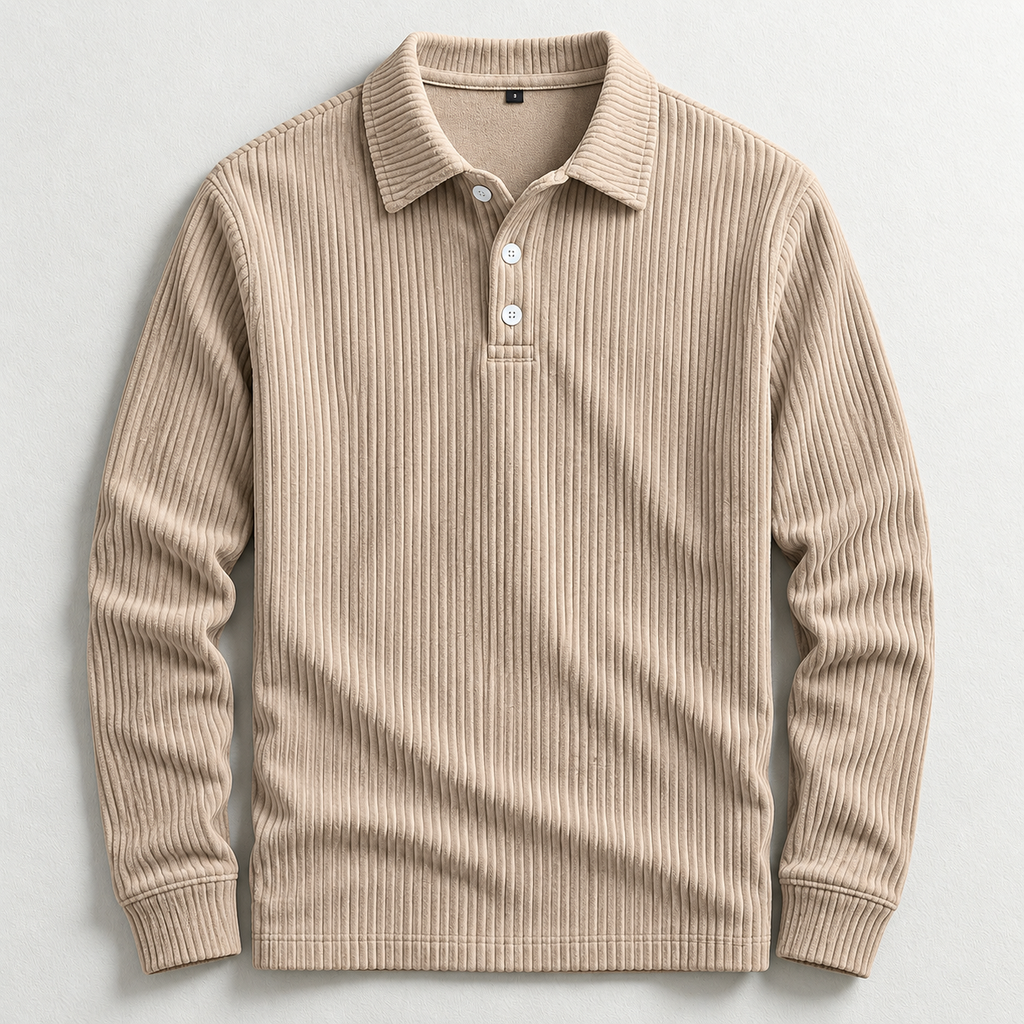 Corduroy Polo Sweater by Hudson