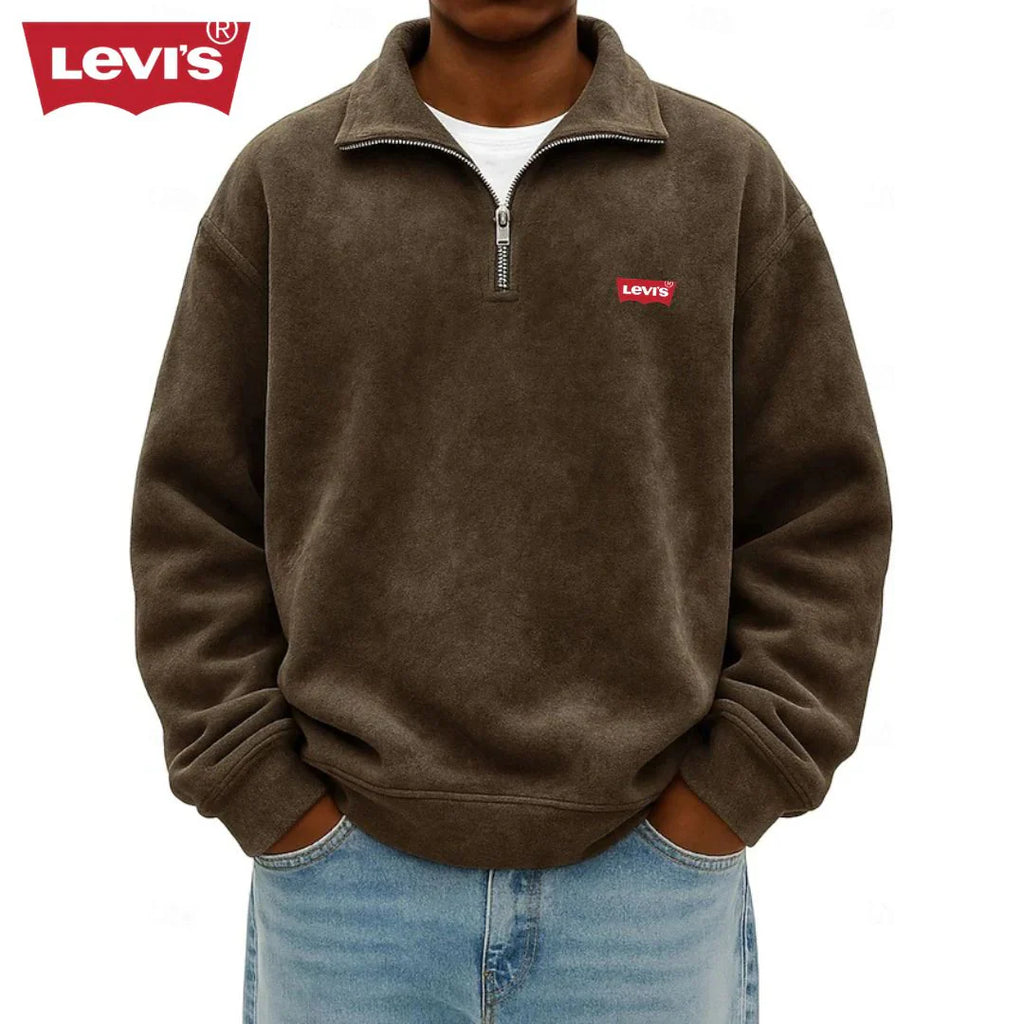 LV™ Men’s Half-Zip Polo Sweatshirt