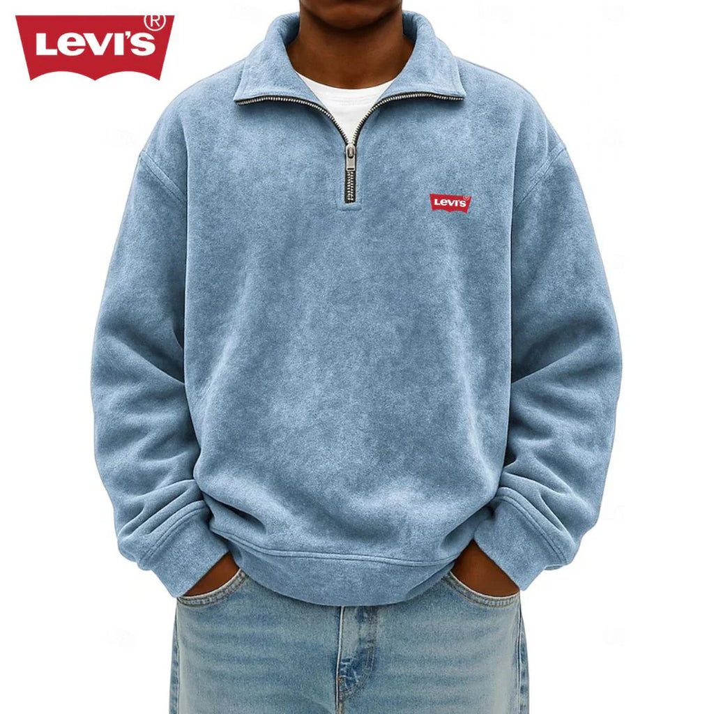 LV™ Men’s Half-Zip Polo Sweatshirt