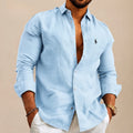 RL™ Men’s Premium Linen Button-Up Shirt