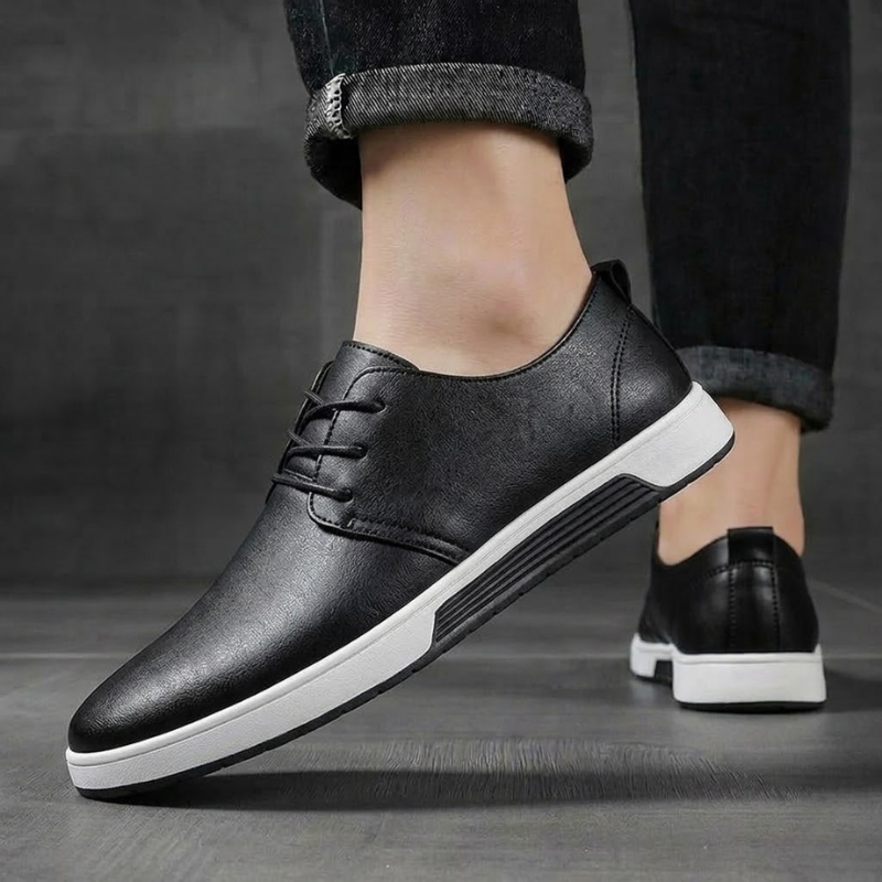 Claude Genuine Leather Sneakers