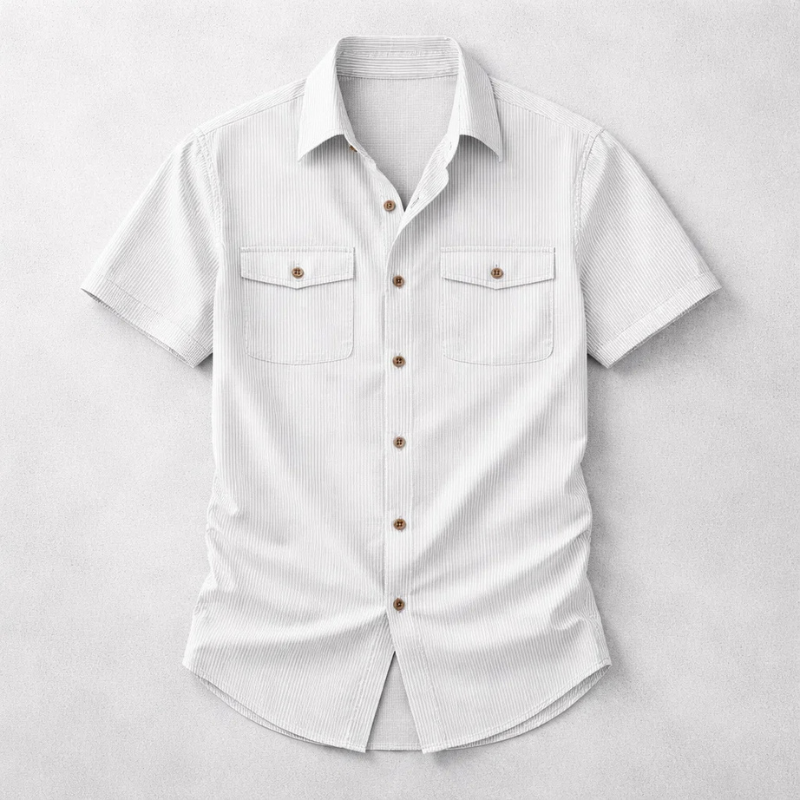 Marcus Cotton Twill Shirt