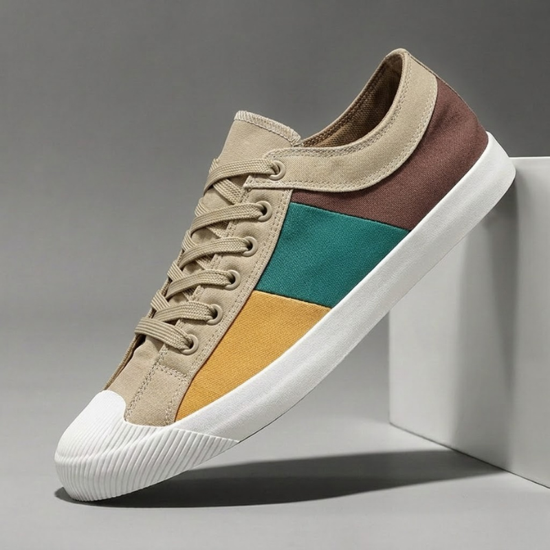 Monet-Inspired Clyde Canvas Sneakers