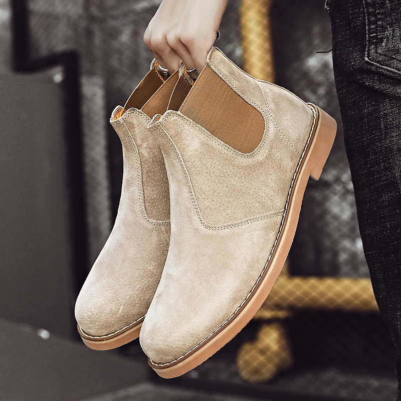 Montaro Suede Chelsea Ankle Boots