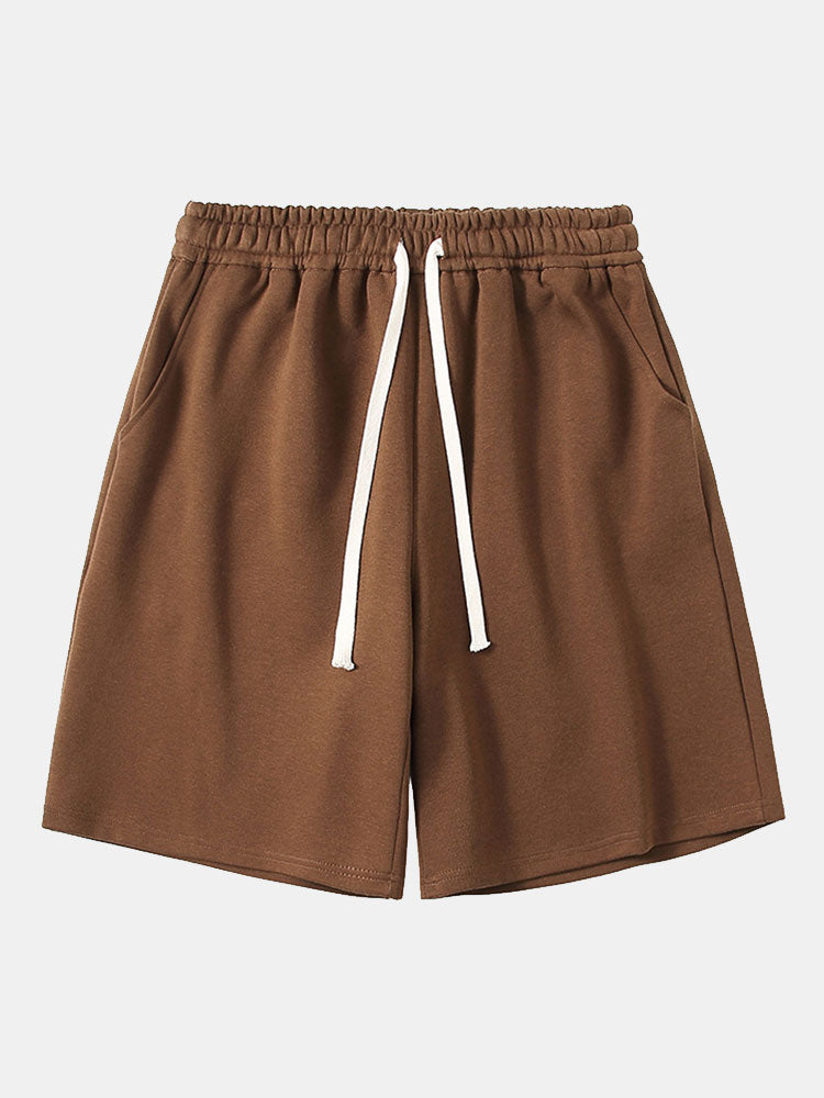 Heavy Weight Drop Shoulder Oversize T-Shirt & Jersey Shorts