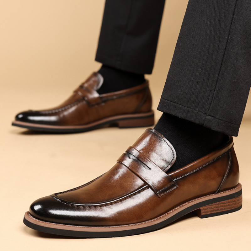Verano Italian Slip-On Penny Loafers