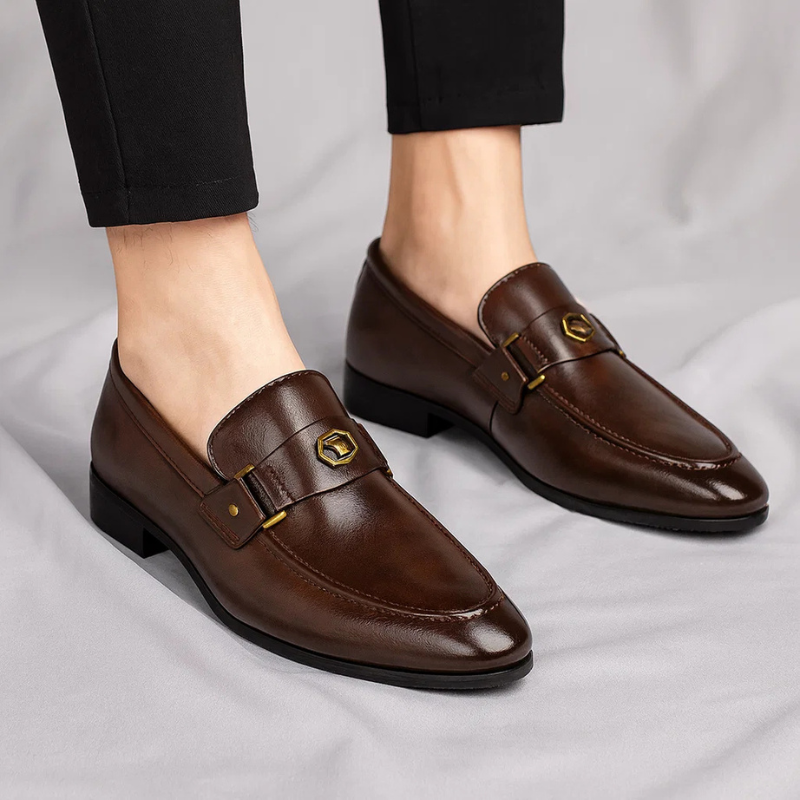 Lusano Premium Italian Leather Loafers