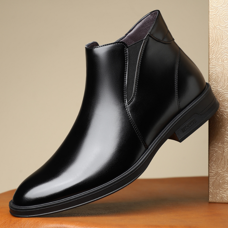 Premium Leather Chelsea Boots