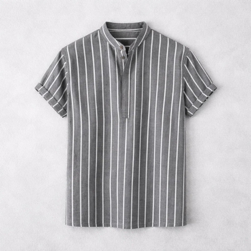 Kenji Classic Henley Top