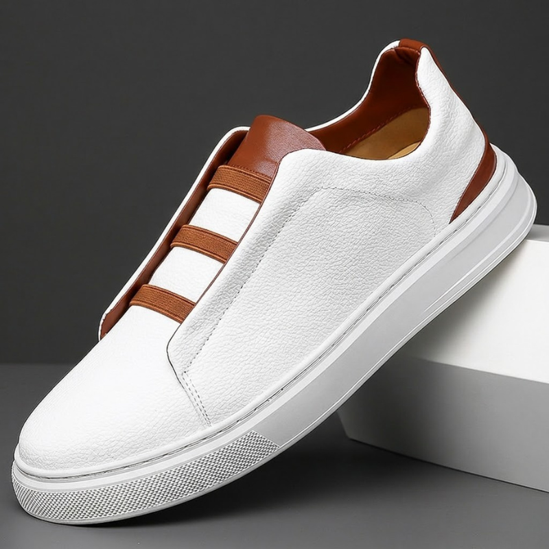 Genuine Leather Chelsea Sneakers