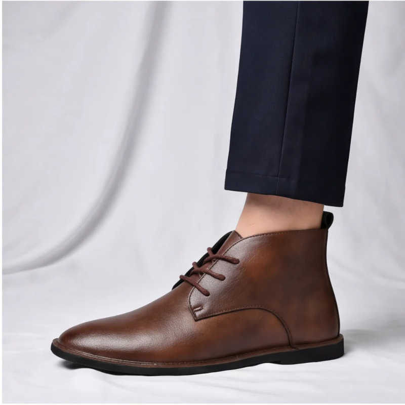 Mayfair Leather Ankle Boots