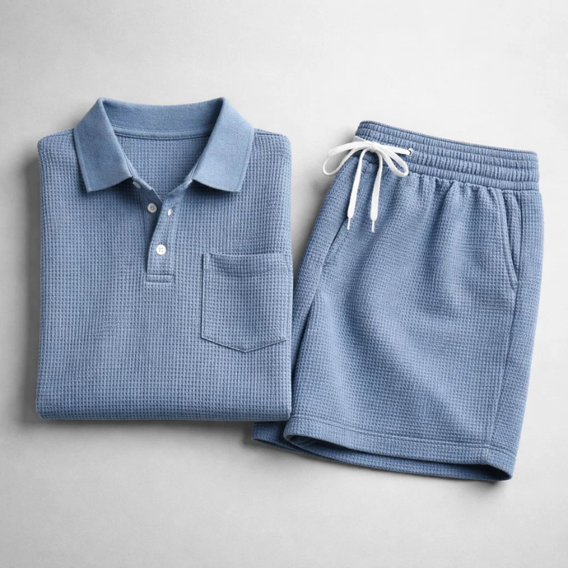 Carter Waffle Knit Ensemble