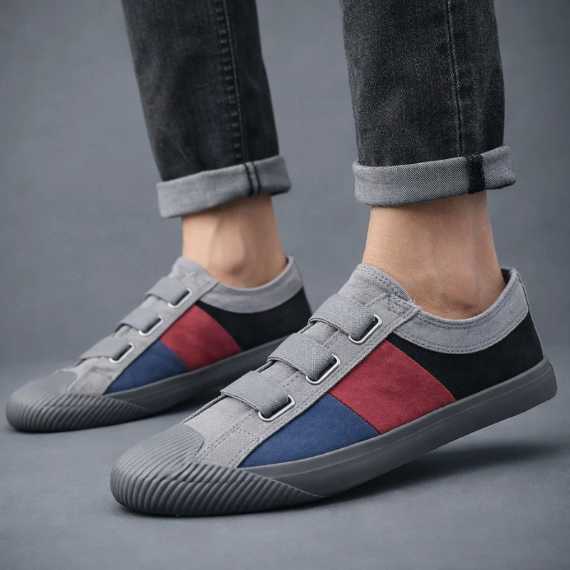 Monet-Inspired Canvas Sneakers