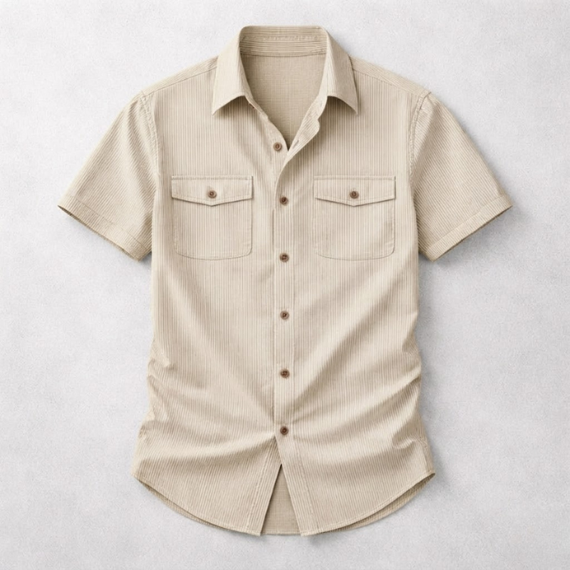 Marcus Cotton Twill Shirt