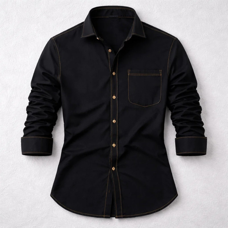 Premium Sterling Denim Shirt