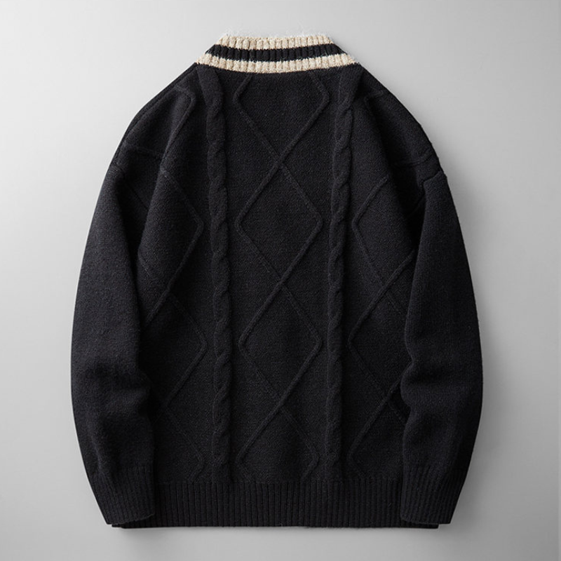Cristiano Knit Wool Cardigan